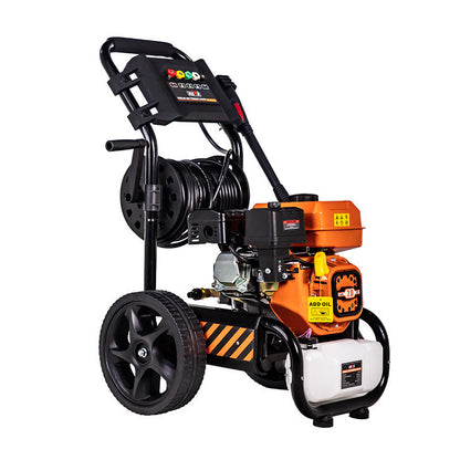 7HP 196cc 2900 PSI (200 Bar) Gasoline Pressure Washer with 20m Hose