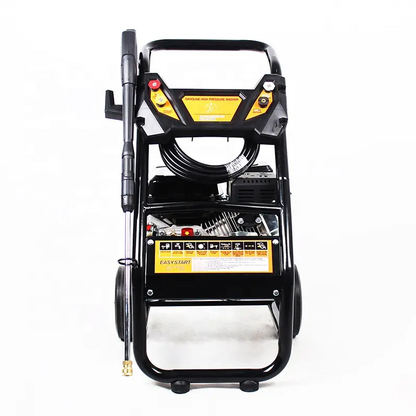 6.5HP Petrol High Pressure Washer (Up to 2500PSI) - with Hose Reel & 5 Nozzles