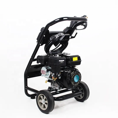 6.5HP Petrol High Pressure Washer (Up to 2500PSI) - with Hose Reel & 5 Nozzles