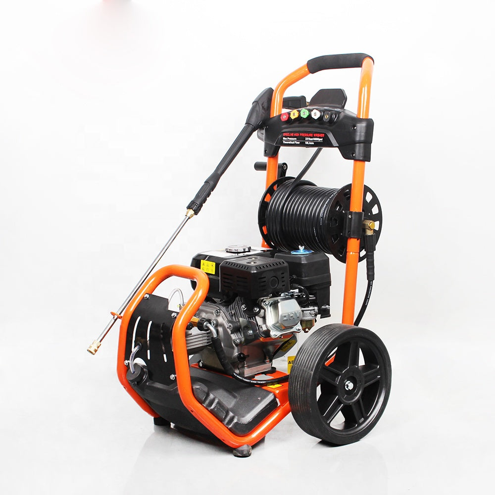 7HP Petrol High Pressure Washer (18MPa/200Bar) - 20m Hose Include