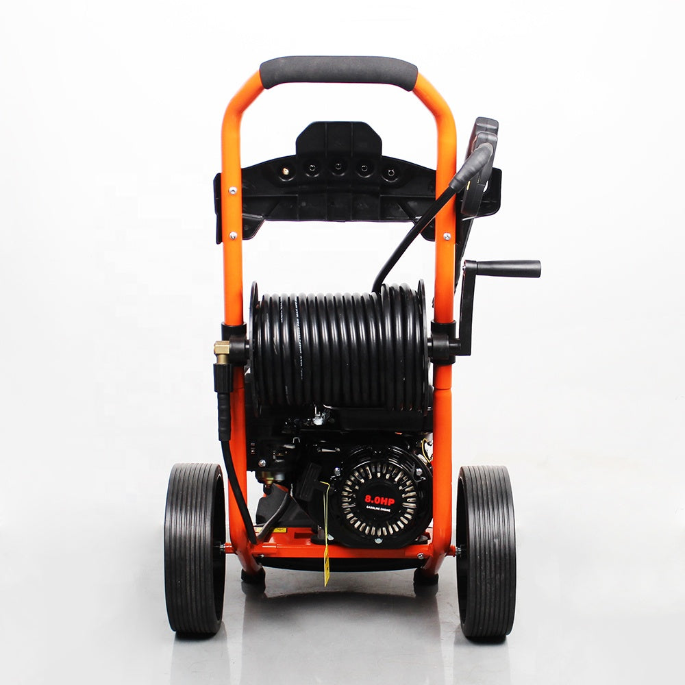 7HP Petrol High Pressure Washer (18MPa/200Bar) - 20m Hose Include